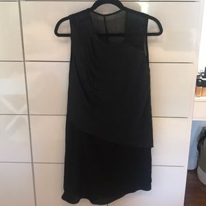 NWT rag & bone Marion black dress XS